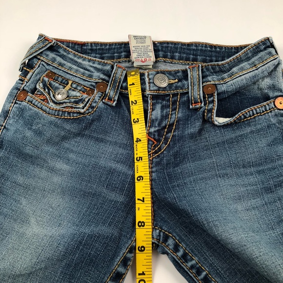 True Religion “Joey Rainbow Row” Jeans size 14 - Picture 8 of 8